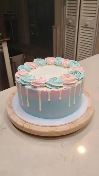 Pastel Flower Drip